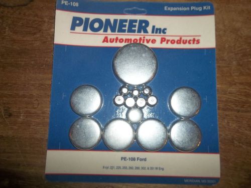 Ford pe-108 pioneer  expansion plug kit   221, 225, 255, 260, 289, 302, 351w