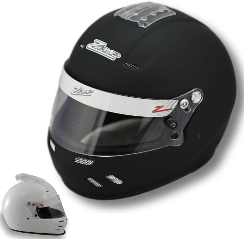 Zamp - rz-58 sa2015 auto racing helmet - hans opt. fresh forced air snell rated
