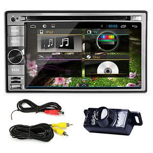 Android 4.4 os 6.2&#034; 2din car gps dvd player 3g wifi a9 dual core radio bt+camera