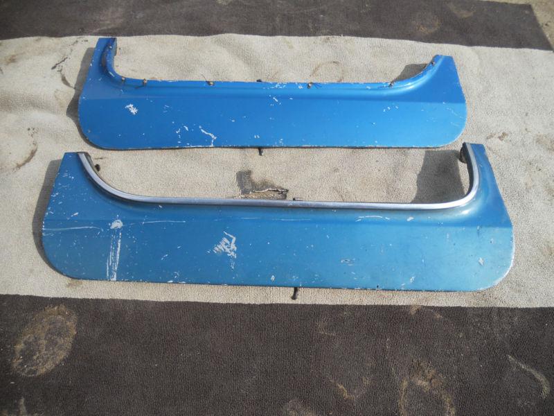 Vintage 1965 fleetwood cadillac fender skirts great condition