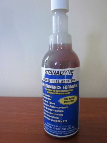 Stanadyne diesel fuel additive performance formula--eight  16 oz.bottles