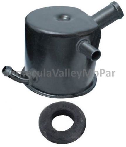 Oe-style breather cap with grommet for 1970-1974 mopar b-body