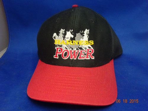 Harness the power cat truck engines baseball style adjustable cap