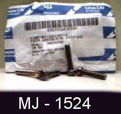 Pack of 10 - lucas cav machine screws - p/n: 5337-64c (nos)