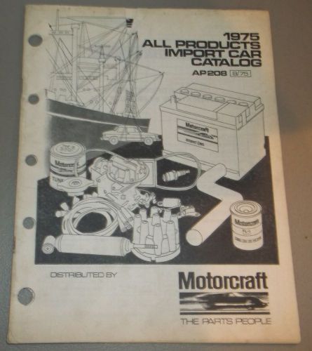 1975 motorcraft import catalog