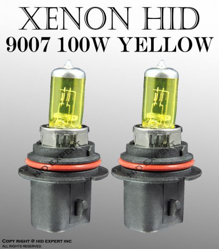 Icbeamer 9007 55w x2 pcs high/ low xenon hid direct replace super yell xc5666
