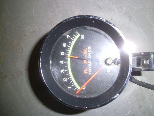 3&#034; green line tachometer vintage restoration hot rat rod