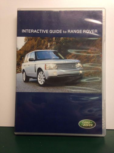 Land rover interactive guide to range rover (2007)