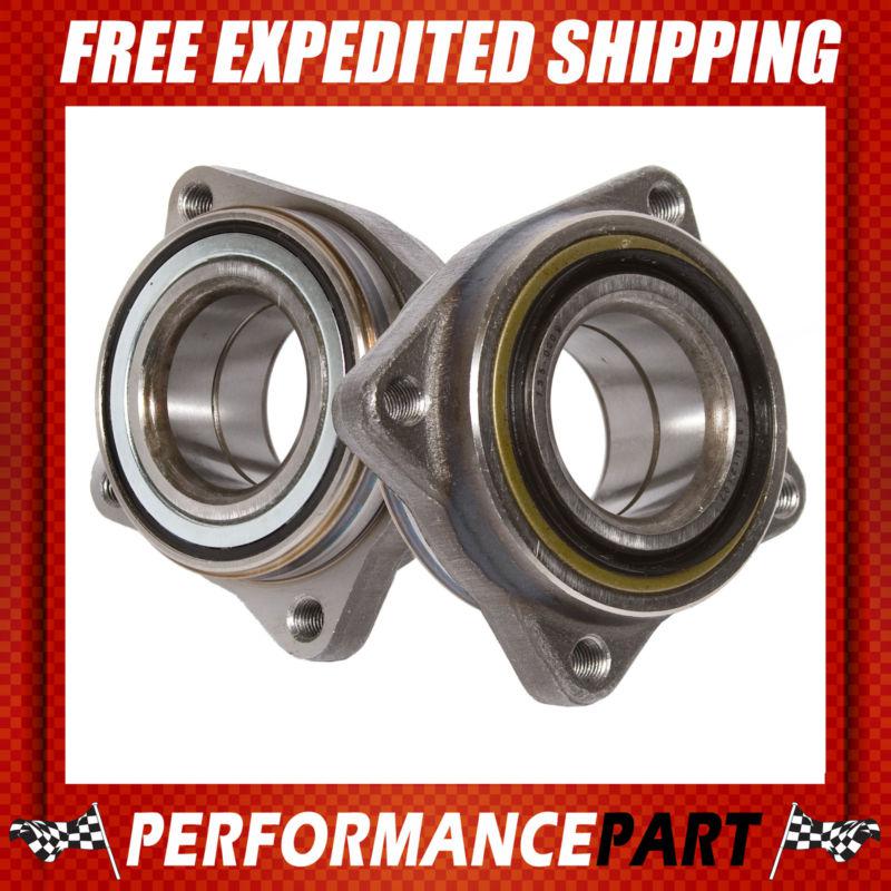 2 new gmb front left or right wheel hub bearing assembly pair w/o abs 735-0008