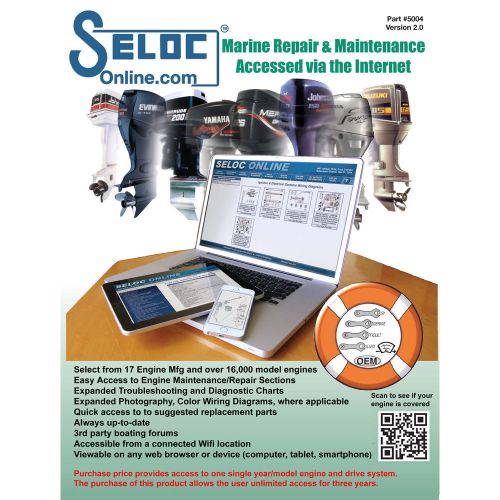 Seloc online service manual - 3 year subscription -5004