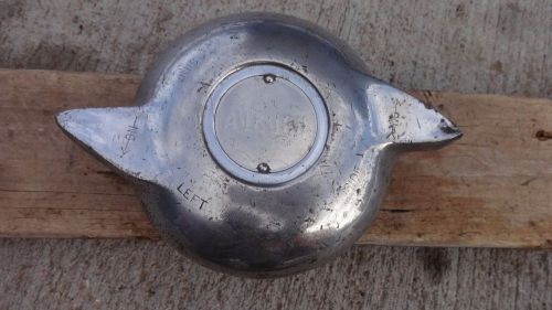 Vintage auburn spinner wheel wing nut original left side