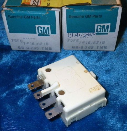 Nos gm 1984-1989 cadillac seat belt timer alarm oem #1616216 deville fleetwood