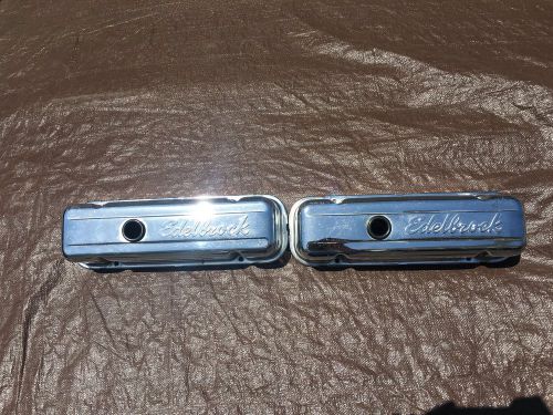 Edelbrock buick 3.8 v6 chrome valve covers