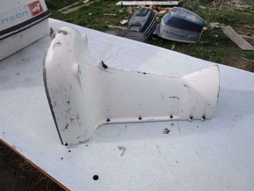 1960 johnson 40 outboard motor lower rear cover cowl cowling shroud  0380891