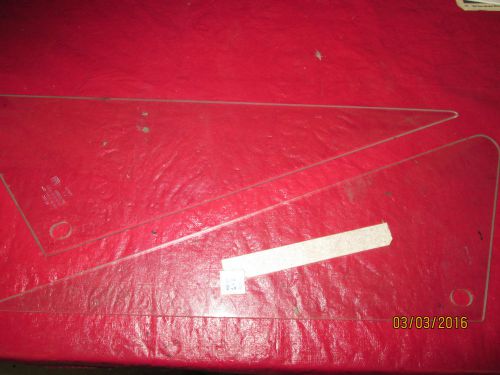 1967-72 chevy &amp; gmc truck one pair nos ppg vent window glass