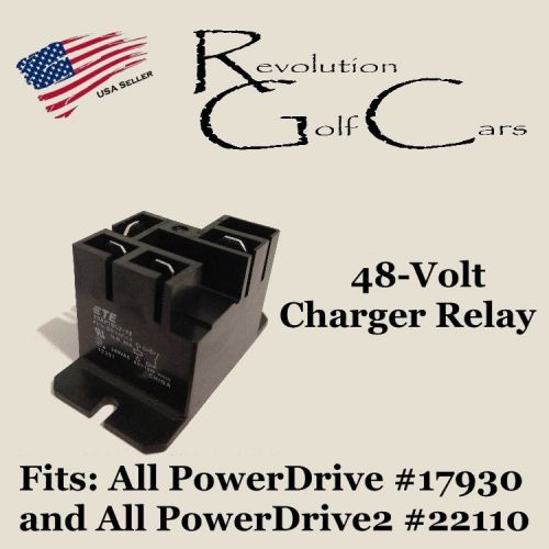 48 volt charger battery charger relay, fits club car 48 volt chargers 103414901