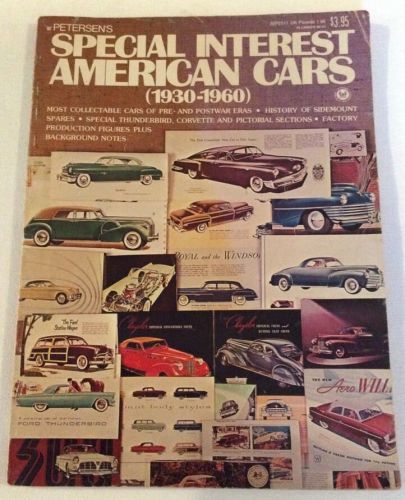 Petersen&#039;s special interest american cars 1930-1960 original publication!!