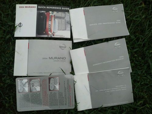 2004 nissan murano manual