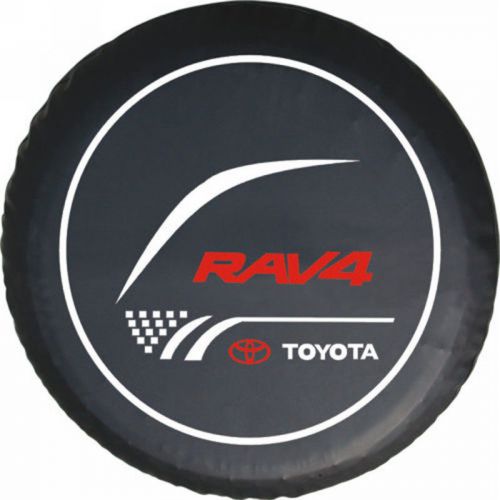Spare wheel tire cover series toyota rav4 tire cover fashion logo hd vinyl