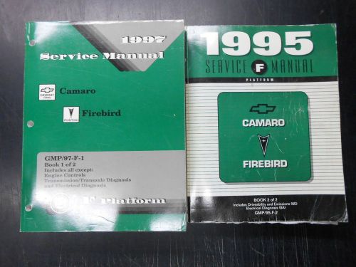 Factory 1997 1995 camaro firebird shop service garage dealer repair manuals