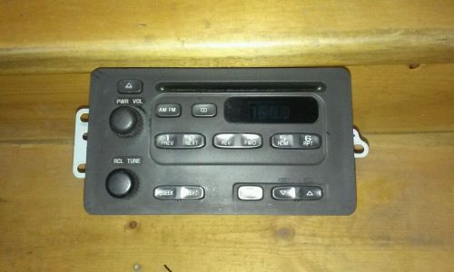 Chevy cavalier am/fm cd player radio 2000,2001,2002