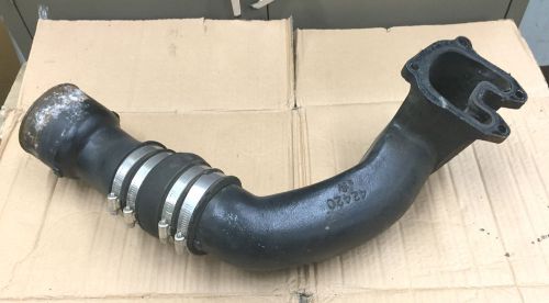 Mercruiser 3.0 l exhaust pipe 42420 with hose inv#2