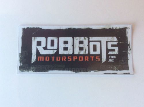 Robbots motorsports baja 500 off road racing sticker