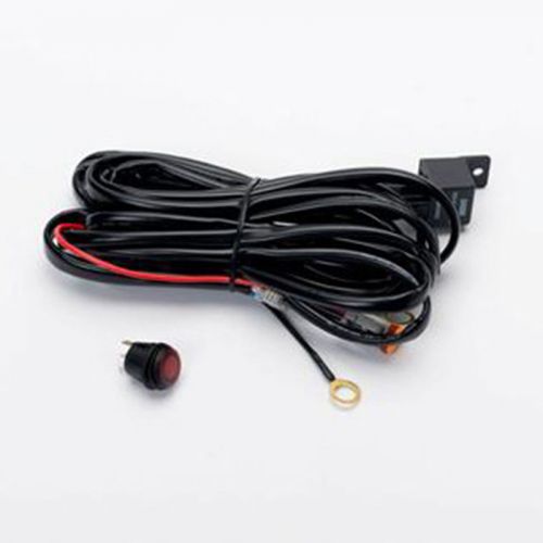 Universal two pod led light bar wire harness by putco