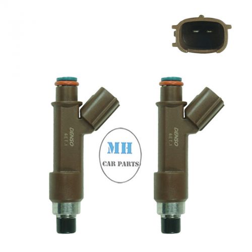 Set 2 pieces engine fuel injector for toyota 4runner sequoia tundra lexus gx470