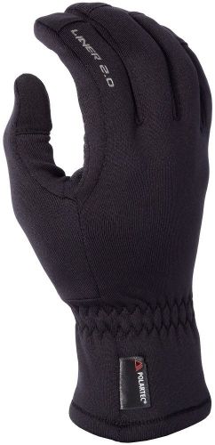 Klim 2016 snow glove liner 2.0 (pair) black men all sizes