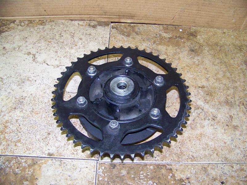 1992 yamaha seca 2 11 xj 600 xj600 rear sproket wheel rim tire