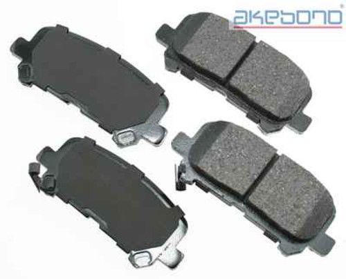 Akebono act1281 rear ceramic brake pads