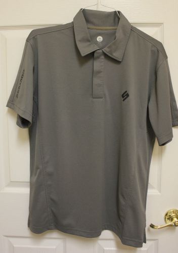 Seadoo grey polo shirt  size m (fits more like a large) brp