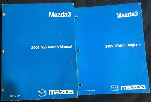 2005 mazda3 factory oem wiring diagram &amp; workshop manual