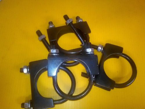 Thirty 2&#034; inch exhaust, saddle, muffler clamps lot of 30 clamps
