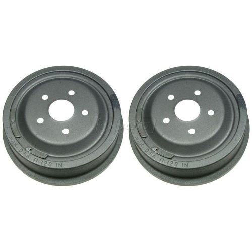 Front or rear brake drums 2 1/2 inch wide pair set new for ford lincoln mercury