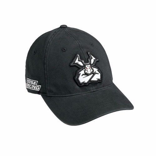 Moose racing agroid hat flexfit cap black large / x-large