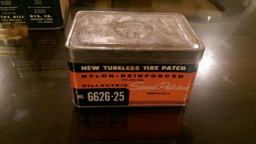Dillectric 6626-25 speed patch repairs for tubeless tires nylon reinforced nos