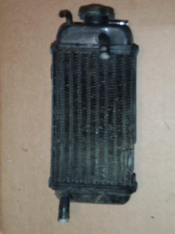 1992 yamaha wr200 right radiator with cap wr 200