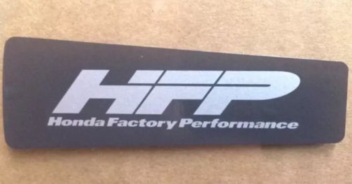 Honda factory performance hfp decal sticker accord civic acura oem new in bag