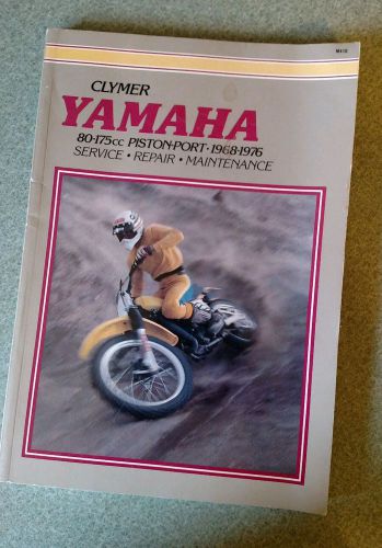 68-76 clymer yamaha 80-175cc service, repair, maintenance manual