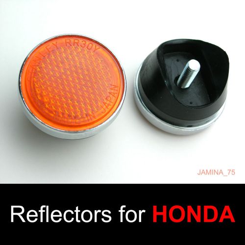 Honda chaly cf50 cf70 ct50 ct70 dax st50 st70 monkey z50 a front fork reflector