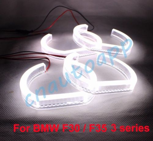Angel eyes crystal light smd led car headlights drl for bmw f30 f35 - one set