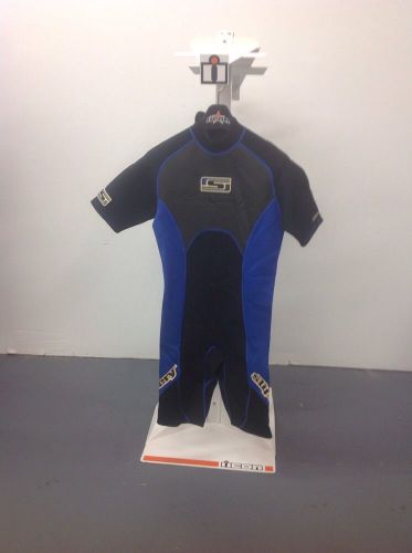 Blue slippery reform springsuit wetsuit, mens size  lg large