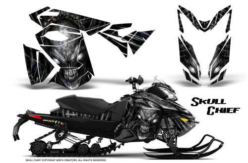 Ski-doo rev xr snowmobile sled creatorx graphics kit wrap scs
