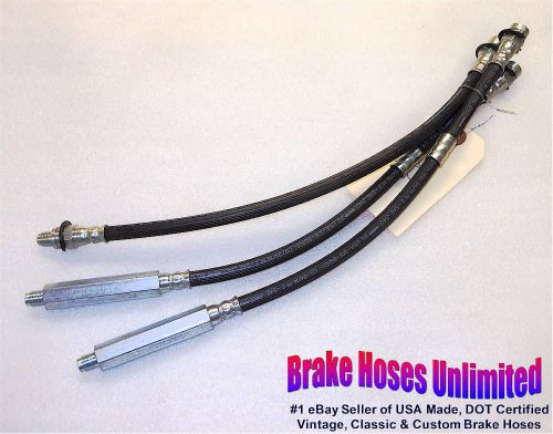 Sale - brake hose set chevrolet bel air, impala 1967 1968 - disc