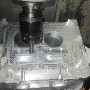 Cnc milling precision aluminium 7075 cylinder rapid prototyping parts services