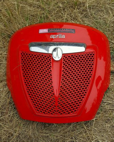 08 aprilia scarabeo 200 scooter front fairing cover vent red