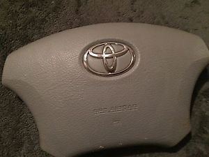 2005-2011 tundra/sequoia main front air bag toyota driver/steering airbag gray