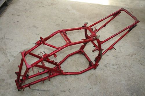 2008 yamaha raptor 250 red frame chassis